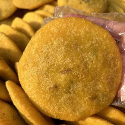 【临安美食】农家土玉米粉做的玉米饼外酥里嫩，一口咬下去鲜香脆嫩，健康又美味 商品图4