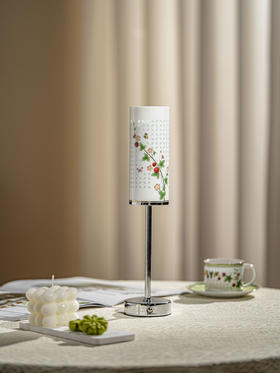 富玉陶瓷 · 景德镇玲珑瓷 甜莓香槟灯氛围卧室床头台灯温馨装饰生日礼物