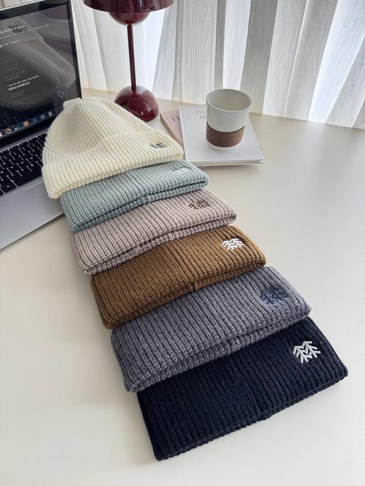 D111963情侣款针织帽毛线帽男女都可以戴的冷帽 商品图3