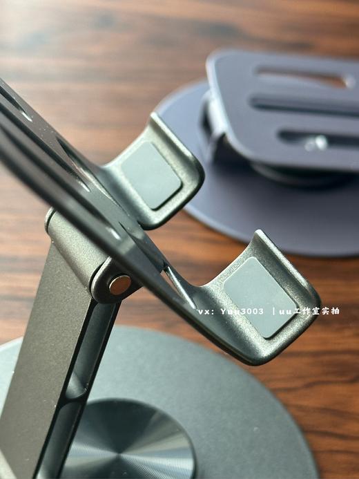 嘿嘿，挑了个好用的全金属手机支架。稳定支撑，360度旋转，ipad也能用 商品图9