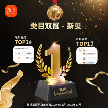 新贝吸奶器 电动吸奶器无痛全自动  拔奶器 大吸力便携吸乳器8768-1 商品图4