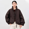 QS95白鹅绒2025冬季新款简约加厚立领软糯泡芙云朵鹅绒服外套女2123 商品缩略图0