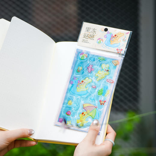 夏日系列果冻胶贴纸 商品图3