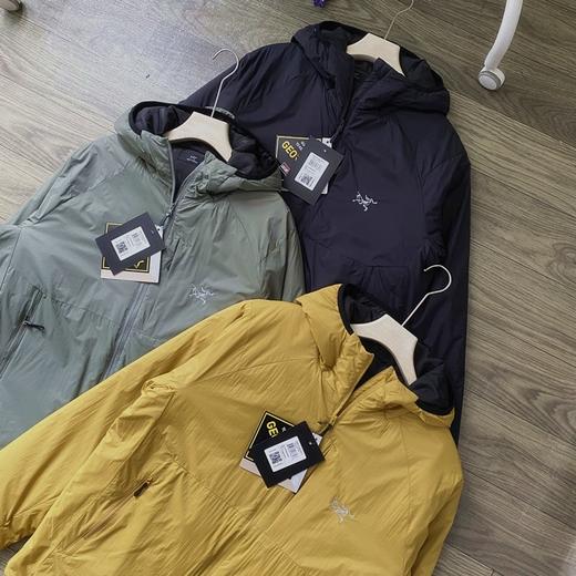 袅家冬季轻量化防风保暖耐磨防泼水自发热男士户外连帽外套棉袄 商品图1