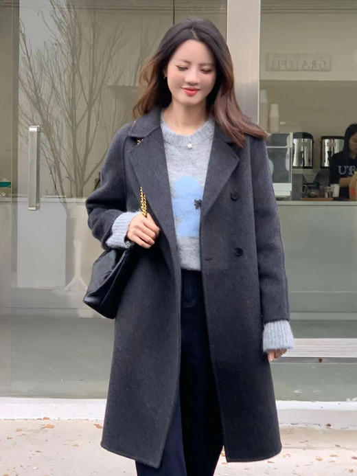 【百图lulu定制】【永生花针织衫】绒感 樱花 图 温暖 松弛感 羊毛混纺毛衣 商品图6