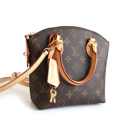 【98新】LV路易威登Lockit BB手袋M12019老花Lockit BB手提单肩包女士131125NJS06 商品图2