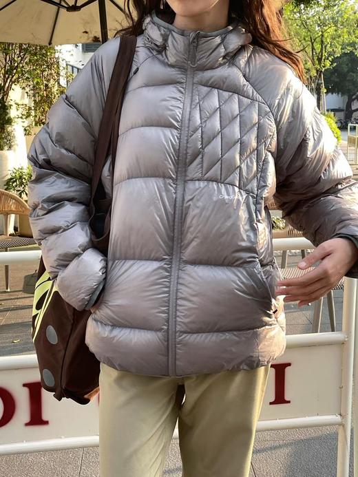 CryingCenter白鸭绒分割结构无胆轻量防绒锁温连帽羽绒服外套男女 商品图7