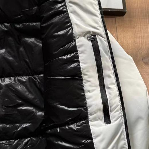 D111914胸前口袋+内里定格锁温男女同款保暖防寒棉服 商品图10