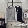 D111961万针刺绣两侧三条杠万针刺绣logo连帽卫衣外套 商品缩略图0