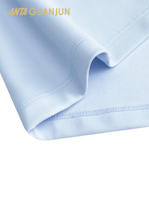 安踏冠军全天候系列半拉链长袖T恤女士秋冬加绒立领上衣162540401 商品图7