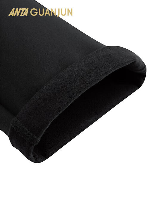 安踏冠军全天候系列随型裤防泼水轻暖绒女梭织休闲长裤162540503 商品图5