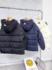 D111974日系纯色系列三道杠基础款情侣羽绒服 商品缩略图1