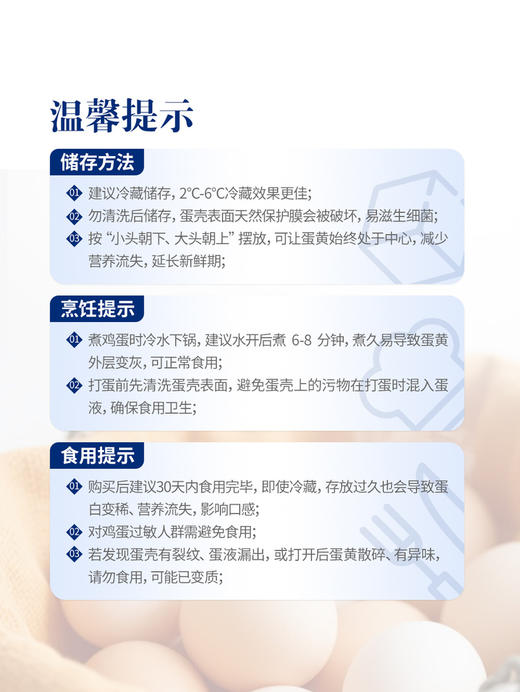 聚便利 X 山姆 Member's Mark 精选鲜鸡蛋 1.59kg（30枚） 商品图7