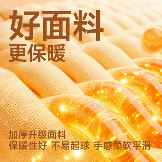 【DDS】大依优型大码男装圆领加绒长袖加绒卫衣休闲百搭加肥加大码 商品图2