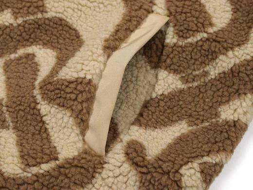 D111948老花满印情侣连帽羊羔毛夹克加棉外套 商品图10