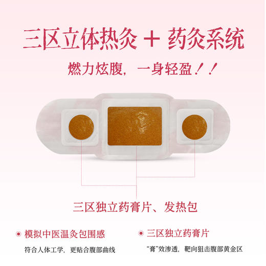 【后辰雪莲暖腹贴🔥】「中焦不堵、暖出小腹！」雪莲“净化”堆积，三维立体灸通中焦，轻松告别痛经“大腹婆”！ 商品图2