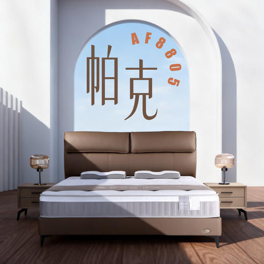 AF8805真皮床架 商品图0