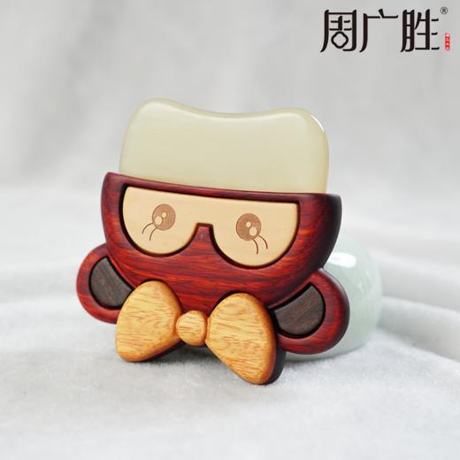 周广胜精选正品灵狐按摩板个人清洁护理经络面颈背部美容板送朋友送长辈 商品图2