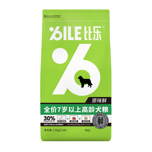 比乐 鲜系列7岁以上高龄犬1.5kg 商品图0