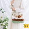 苏苏姐家蔷薇斜挎包手工diy编织钩针毛线团手编二号线包包材料包 商品缩略图0