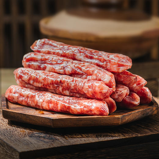 金字金华土香肠礼盒1kg传统粗根纯猪肉土香肠咸甜糖酒味腊肠年货 商品图1