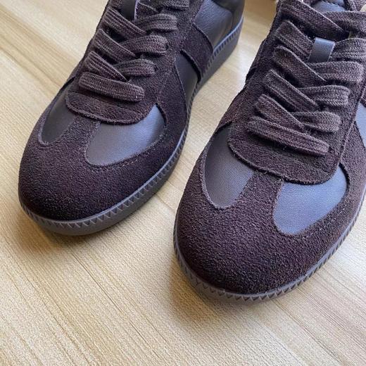 D111902羊毛头层牛皮德训鞋防滑耐磨休闲鞋女鞋 商品图4