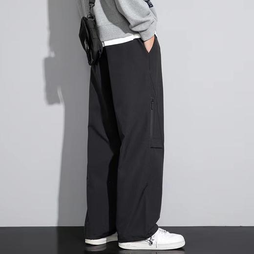 D111929休闲减龄机能休闲裤防水冲锋裤伞兵裤 商品图4