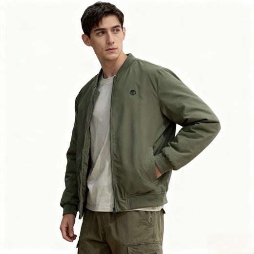 T.B.L 大树 刺绣飞行员棉服夹克外套 MF028 商品图0