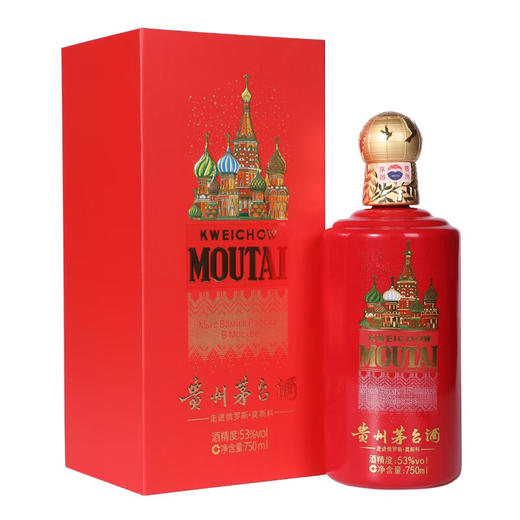 KWEICHOW MOUTAI/贵州茅台走进四国750ml 茅台走进系列53度750ml 商品图3