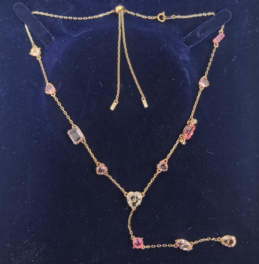 9009656266588 施华洛世奇SWAROVSKI Swarovski/施华洛世奇Gema520项链轻奢小众精致送礼佳品【链长34-46.5CM】 商品图3