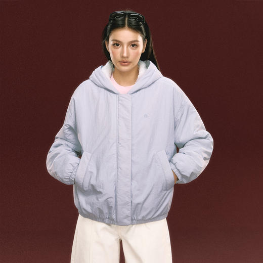 Ariseism 美式复古加厚连帽外套女秋冬新款保暖上衣 商品图2