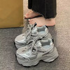 「3色可选！厚底老爹鞋」女秋冬季新款厚底增高网面轻便运动休闲鞋 商品缩略图2