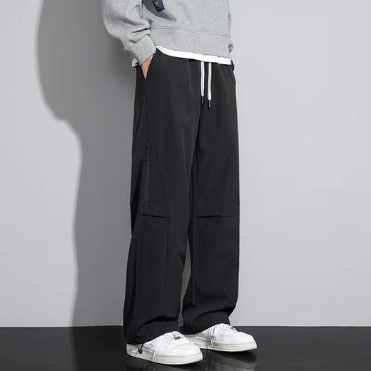 D111929休闲减龄机能休闲裤防水冲锋裤伞兵裤 商品图2