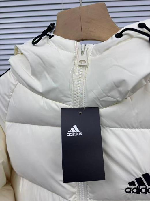 D111974日系纯色系列三道杠基础款情侣羽绒服 商品图12