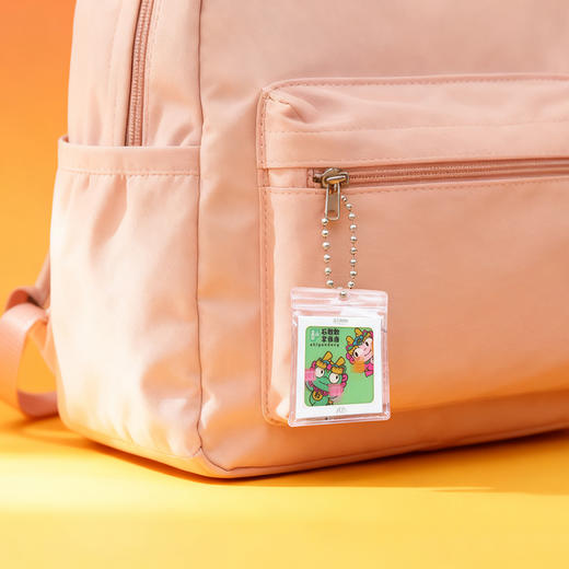 泰山文创石敢当光栅卡可爱挂饰平安包挂 商品图2