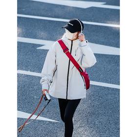  LUCKY DEER幸运鹿男女款秋冬登山防风三合一鹅绒可拆卸连帽外套