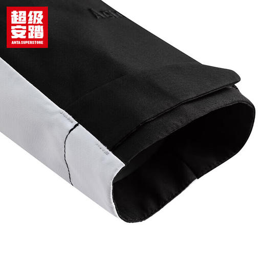 超级安踏冲锋衣女士秋季户外露营徒步防水透湿拼色连帽运动外套162536605U 商品图6