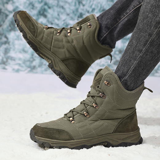 WFK男士大码户外雪地靴A06 商品图4