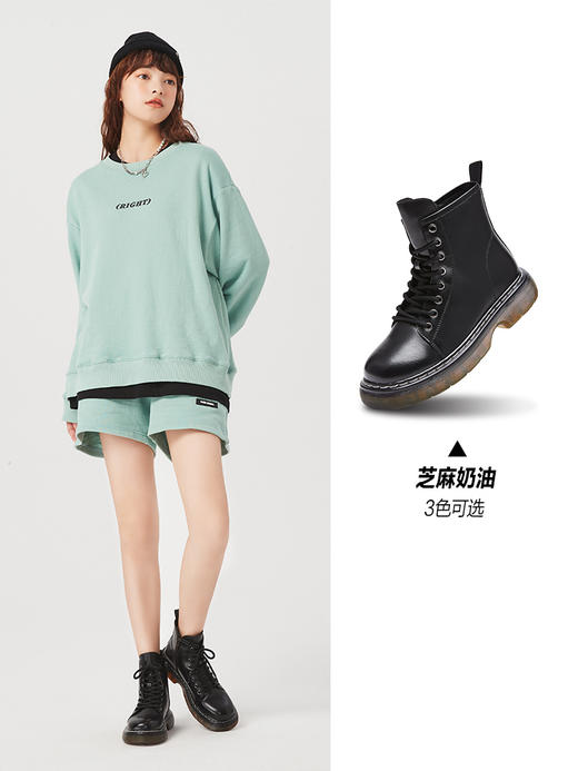 森马·男女靴子｜时尚高颜值，厚底增高，巨显气质！ 商品图5