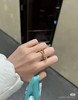 D111977宽版双行戒指Knot系列新品扭绳带钻戒指 商品缩略图2