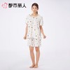 都市丽人女士睡衣单面无尘棉家居服短袖短裤套装LHC2C2 商品缩略图1