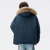 D111927羽绒棉服貉子毛连帽派克棉衣外套男女同款 商品缩略图2