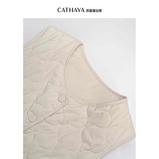 凯喜雅【暖搭子】 丝绵马甲 商品图4