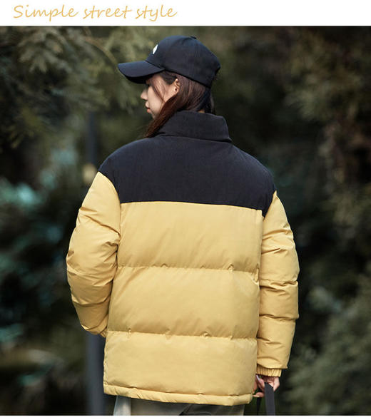 热卖中！！【源于1884年 瑞士百年军工品牌】瑞士军工SWISS MILITARY黑金棉服 男女同款 撞色拼接 不跑绒 厚实保暖修饰身材不臃肿 商品图4