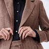 人字纹羊绒女西服  SJF93W364A 商品缩略图3