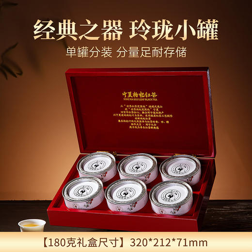 正山堂 宁夏枸杞红茶礼盒装 配伍普安红茶正宗枸杞叶茶叶100g/180g 商品图2