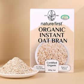 资然之选有机即食燕麦麸皮（冲调谷物制品）400g/033754