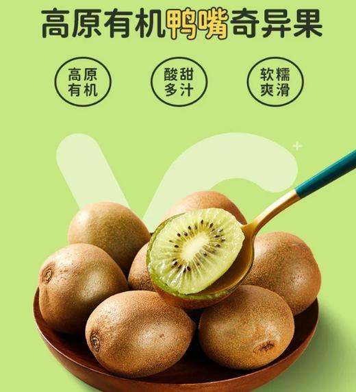 高原有机鸭嘴绿奇异果  产地：云南【基地直发】 商品图1