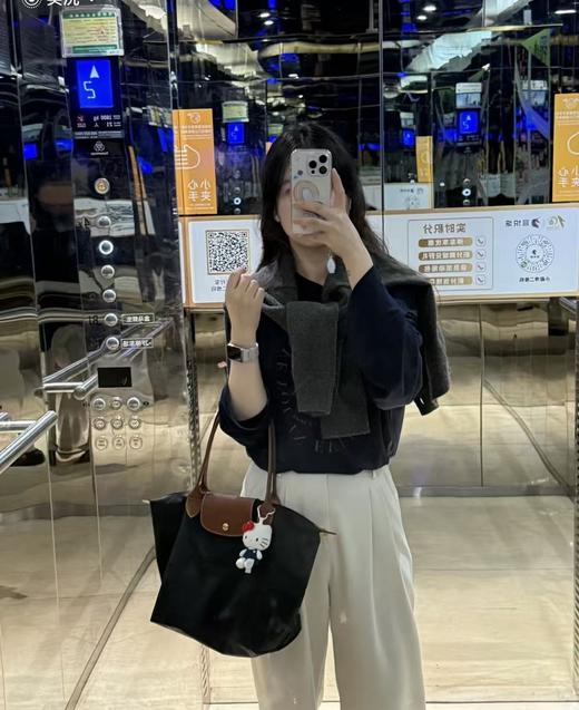 经典款大中小单肩包来啦！龙X饺子包！ 商品图11