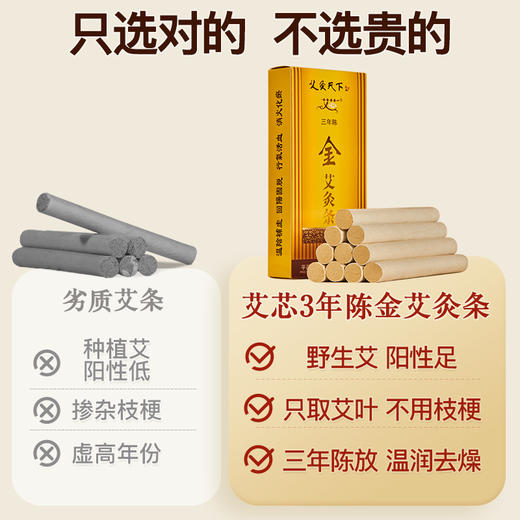 30:1黄金艾条 1.9*21cm 10支/盒【品质推荐】 商品图4